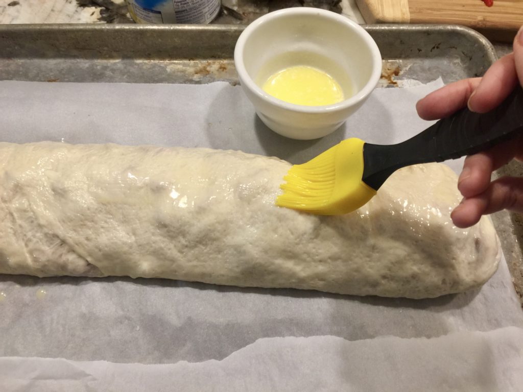 garlic butter Stromboli