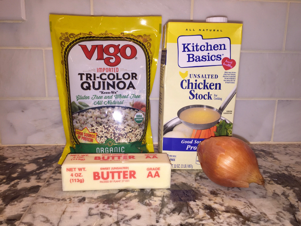 Ingredients for Quinoa