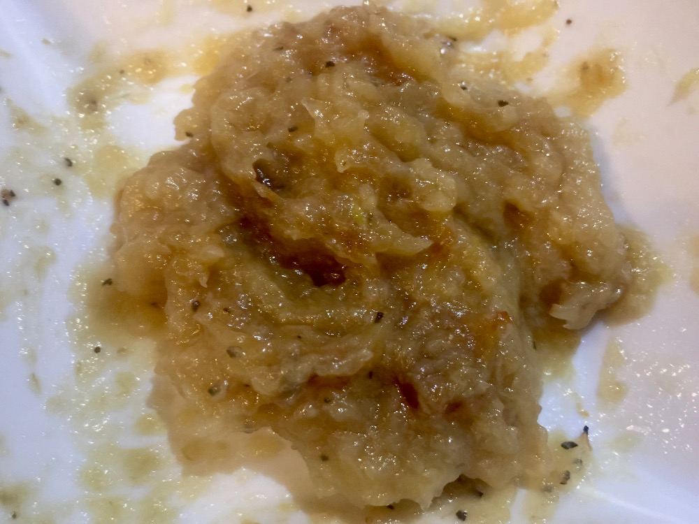 mashed roasted elephant garlic