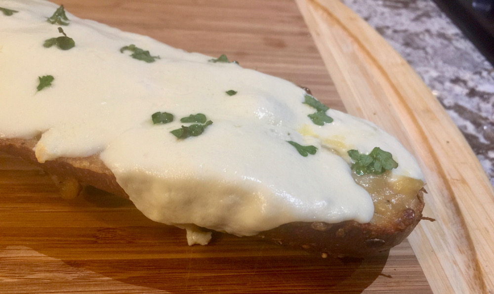 roasted garlic cheese bread