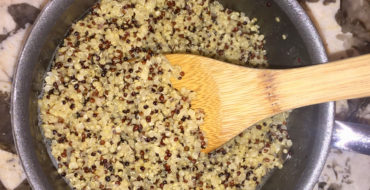 perfectly cooked quinoa
