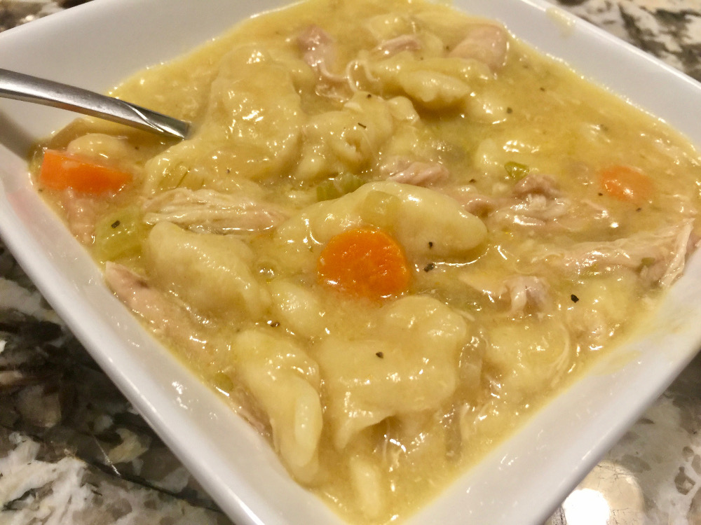 creamy chicken and dumplings recipe