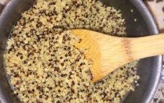 perfectly cooked quinoa