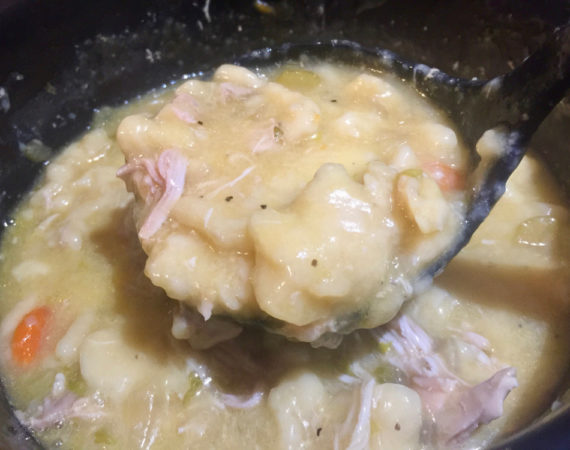 slow cooker chicken and dumplings