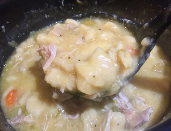 slow cooker chicken and dumplings